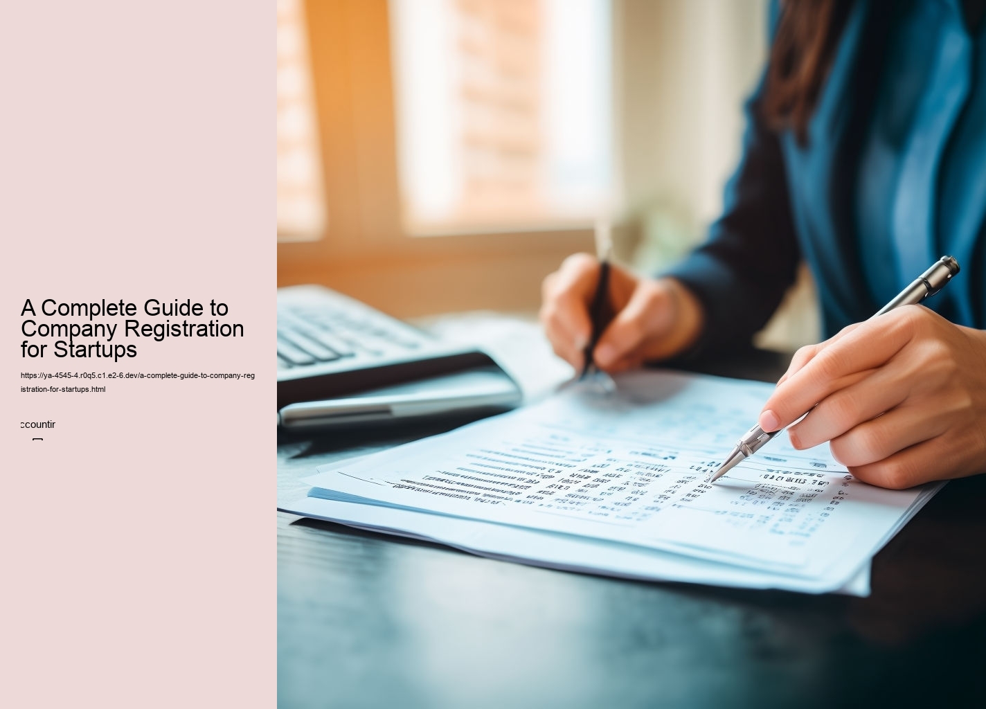 A Complete Guide to Company Registration for Startups